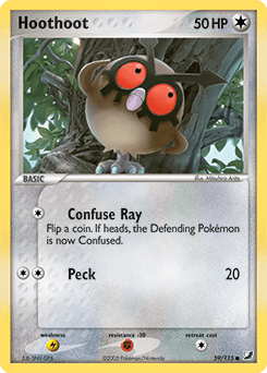 Hoothoot Unseen Forces #59