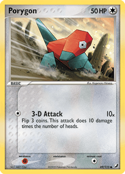 Porygon Unseen Forces #69