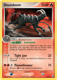 Houndoom Unseen Forces #7