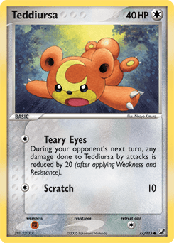 Teddiursa Unseen Forces #77