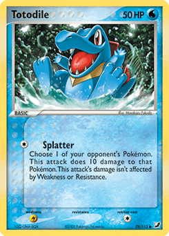 Totodile Unseen Forces #78