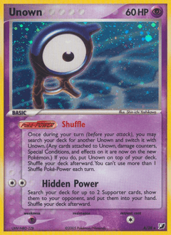 Unown Unseen Forces #A