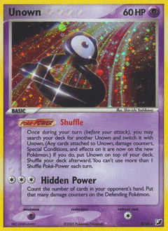 Unown Unseen Forces #B