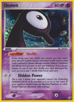Unown Unseen Forces #R