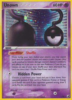 Unown Unseen Forces #?