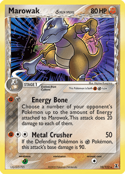 Marowak δ Delta Species #10
