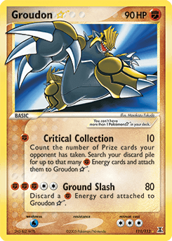 Groudon ★ Delta Species #111