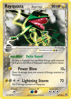 Rayquaza δ Delta Species #13
