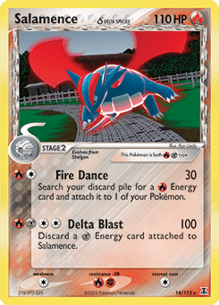 Salamence δ Delta Species #14