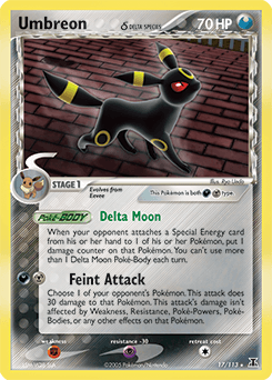 Umbreon δ Delta Species #17