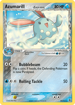 Azumarill δ Delta Species #19