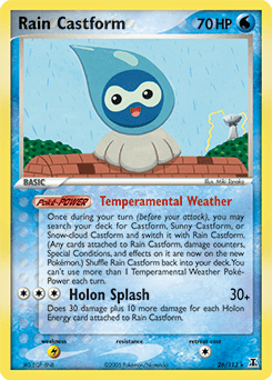 Rain Castform Delta Species #26