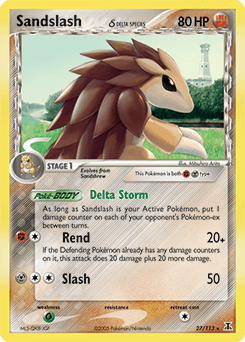 Sandslash δ Delta Species #27