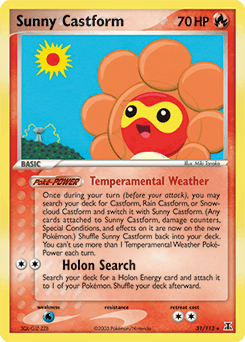 Sunny Castform Delta Species #31