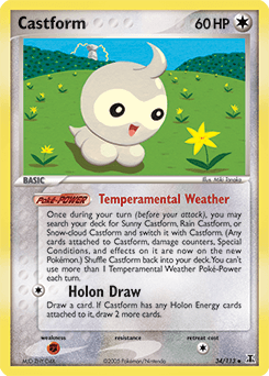 Castform Delta Species #34
