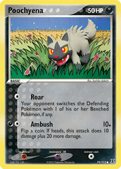 Poochyena Delta Species #79