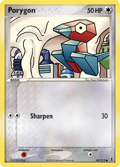 Porygon Delta Species #80