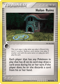 Holon Ruins Delta Species #96