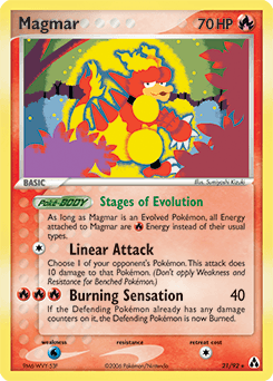 Magmar Legend Maker #21