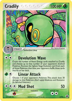 Cradily Legend Maker #3
