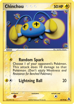 Chinchou Legend Maker #50
