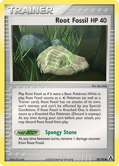 Root Fossil Legend Maker #80