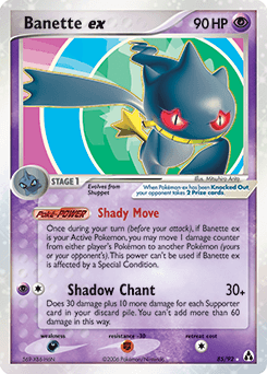 Banette ex Legend Maker #85