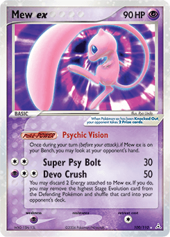 Mew ex Holon Phantoms #100