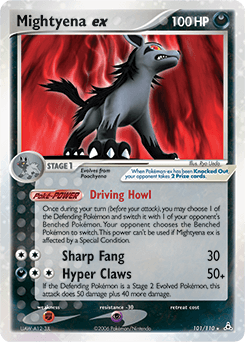 Mightyena ex Holon Phantoms #101