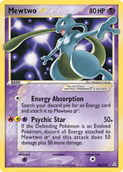Mewtwo ★ Holon Phantoms #103