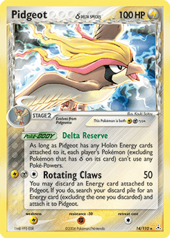 Pidgeot δ Holon Phantoms #14