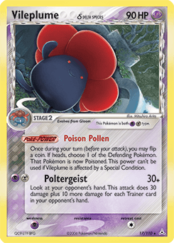 Vileplume δ Holon Phantoms #17