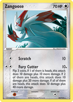 Zangoose Holon Phantoms #34