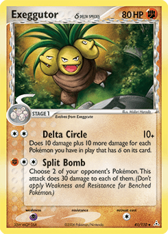 Exeggutor δ Holon Phantoms #41