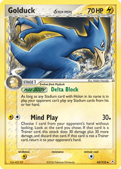 Golduck δ Holon Phantoms #43
