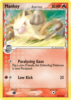 Mankey δ Holon Phantoms #70