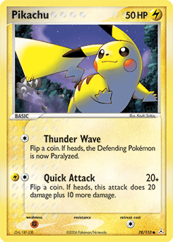 Pikachu Holon Phantoms #78