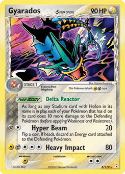 Gyarados δ Holon Phantoms #8