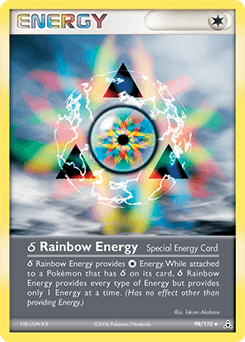 δ Rainbow Energy Holon Phantoms #98