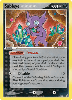 Sableye Crystal Guardians #10