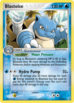 Blastoise Crystal Guardians #14