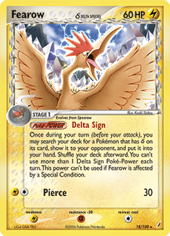 Fearow δ Crystal Guardians #18