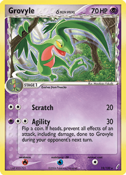 Grovyle δ Crystal Guardians #19