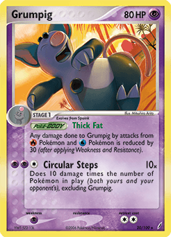 Grumpig Crystal Guardians #20