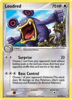 Loudred Crystal Guardians #23