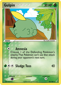Gulpin Crystal Guardians #33