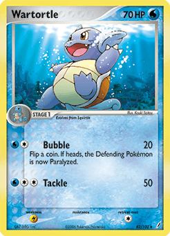 Wartortle Crystal Guardians #42