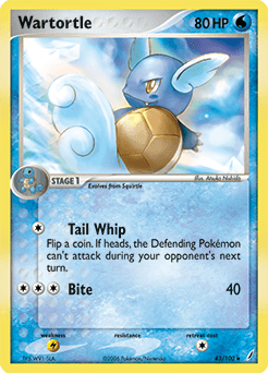 Wartortle Crystal Guardians #43