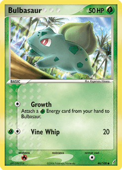 Bulbasaur Crystal Guardians #46