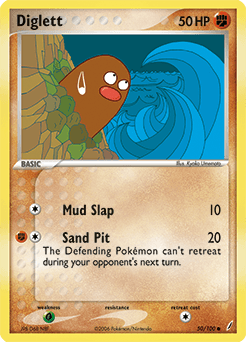 Diglett Crystal Guardians #50